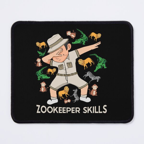 Item preview, Zookeeper Safari Animals Zoo Crew Savanna Zoo Keeper designed and sold by DSWShirts.