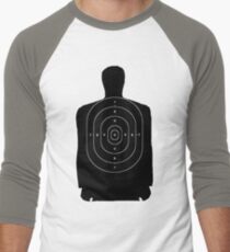Target Practice Men's Baseball ¾ T-Shirt