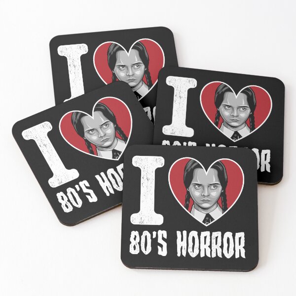 Item preview, I LOVE 80S HORROR Wednesday  designed and sold by Brandonjj.