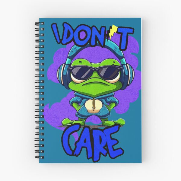 Item preview, I don't care frog designed and sold by ONIX23.