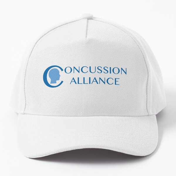 concussion alliance blue logo Baseball Cap