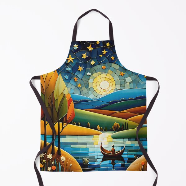 Item preview, Serene River Journey Artwork designed and sold by deepakrode7.