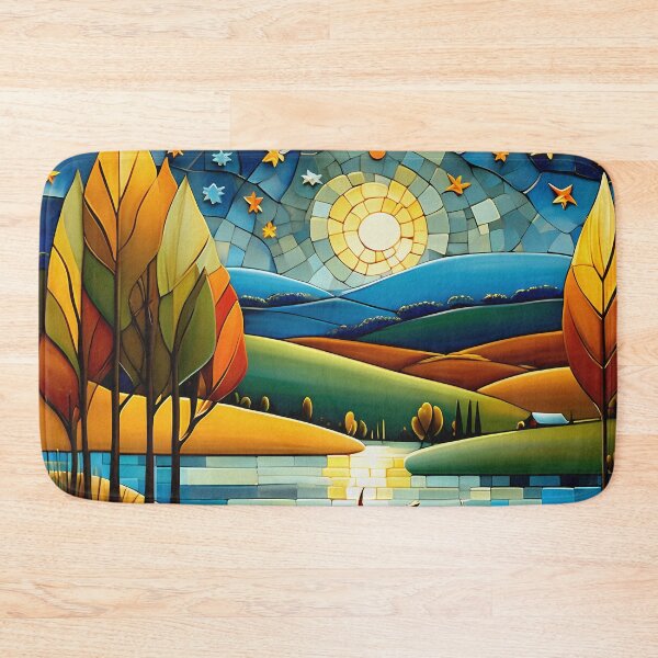 Item preview, Serene River Journey Artwork designed and sold by deepakrode7.
