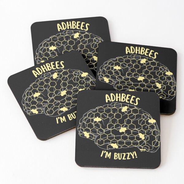 Item preview, ADHBees ¡Estoy Buzzy! designed and sold by thebeardedone.