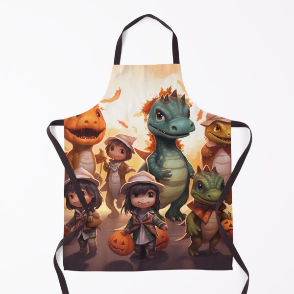 Item preview, Cute Trick-or-Treat Dinosaurs designed and sold by yourfavdraw.