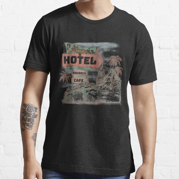 Eagles Hotel California Tribute Tee - Vintage Band Shirts