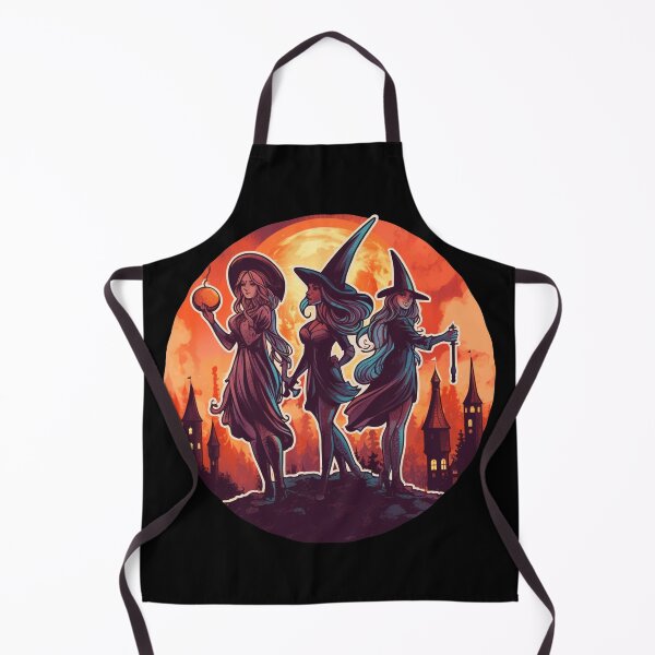 Item preview,  Three witches, happy halloween, witchees happy halloween designed and sold by PRYMULLART.