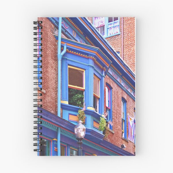 Item preview, Easton PA - Street With Bay Window designed and sold by Susan Savad.