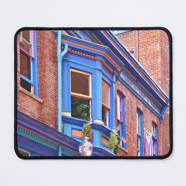 Item preview, Easton PA - Street With Bay Window designed and sold by Susan Savad.