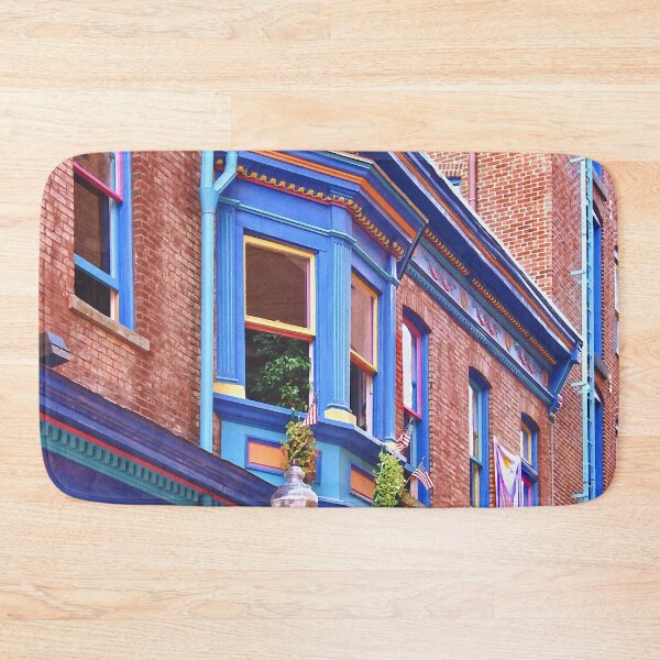 Item preview, Easton PA - Street With Bay Window designed and sold by Susan Savad.