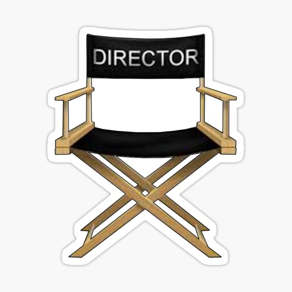 Director's Chair Sticker