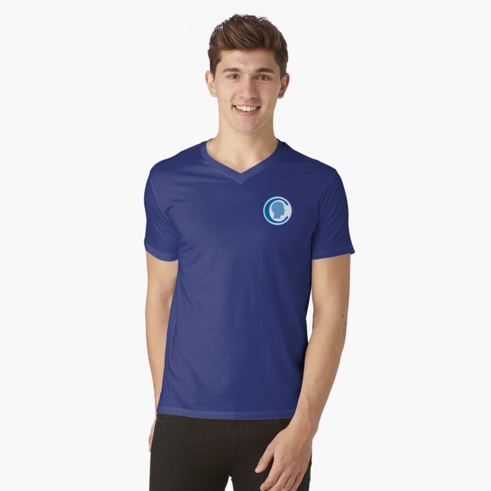 Item preview, V-Neck T-Shirt designed and sold by ConcussionAlly.