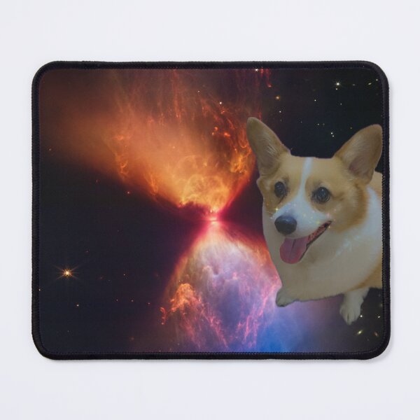 Item preview, Corgi in space 3 designed and sold by The Dark Vulpine Club.