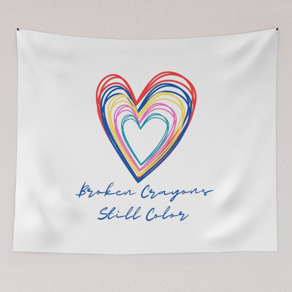 Item preview, Broken Crayons Still Color  designed and sold by Dominika Bednarska.