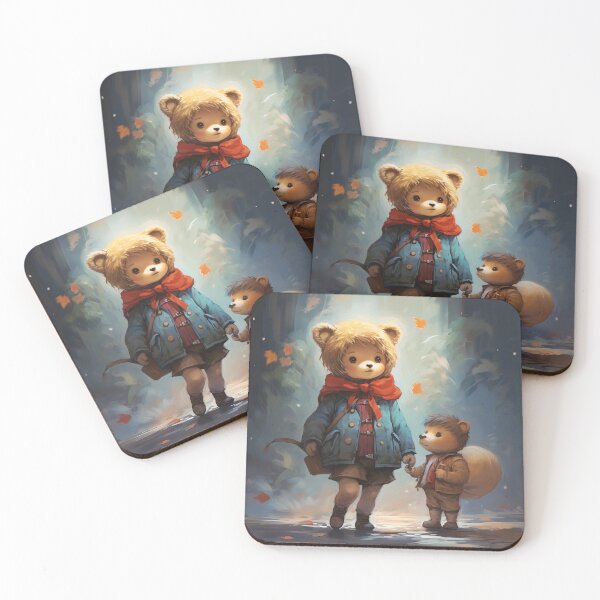 Item preview, Little autumn squirrels designed and sold by Quijote-.