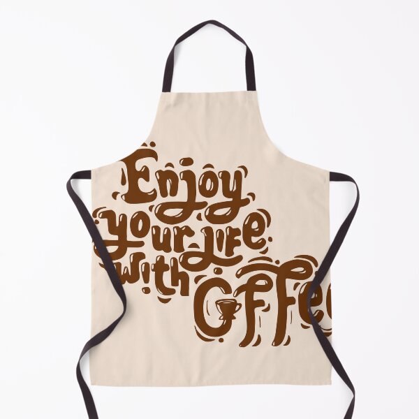 Item preview, enjoy your life with coffee designed and sold by BookishSpace1.