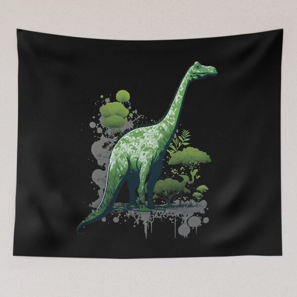 Item preview, Diplodocus is a long-necked, long-tailed herbivorous designed and sold by MVDigitalArt.