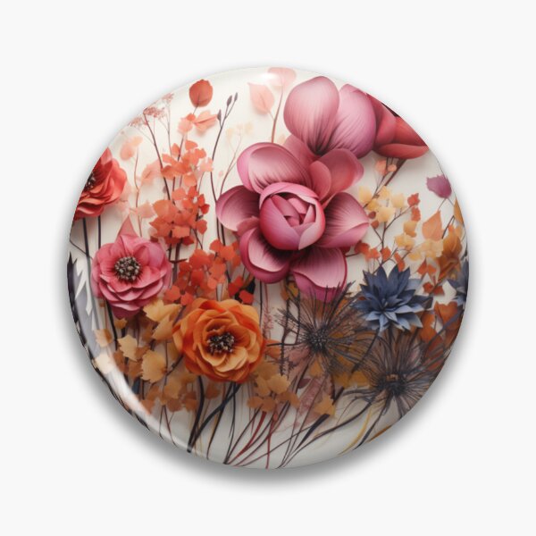 Item preview, Botanical Autumn Flower Bouquet  designed and sold by helloPC.