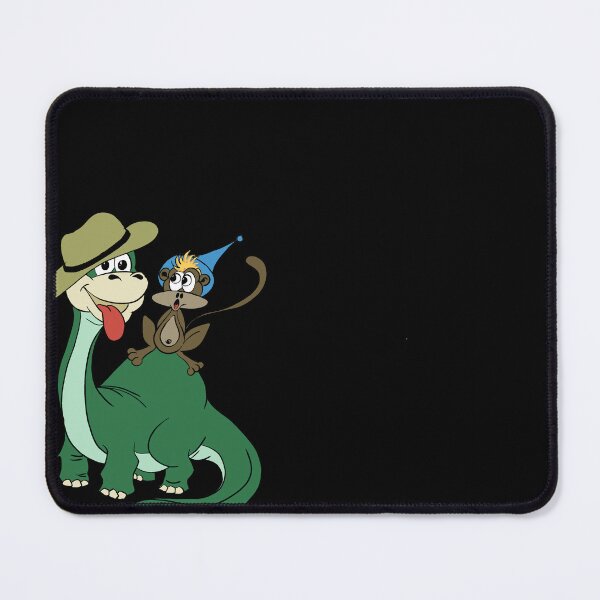 Item preview, Happy Dinosaur and Monkey in a Blue Magic Hat designed and sold by Everyday Motif.