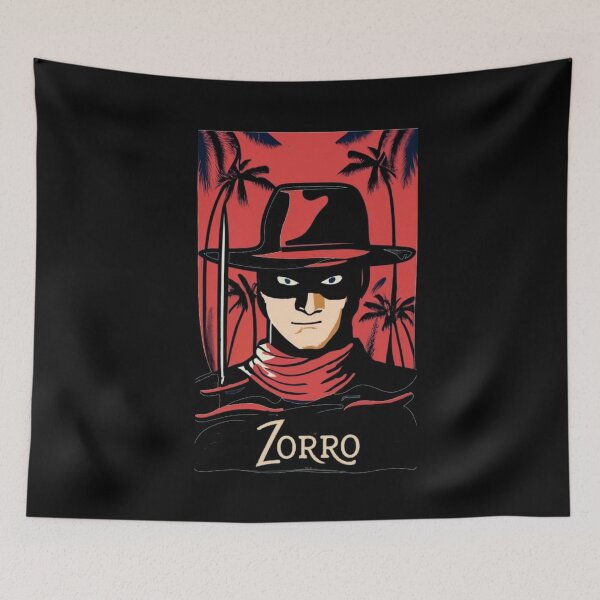 Aperçu de l'œuvre Zorro créée et vendue par Myra365Art.