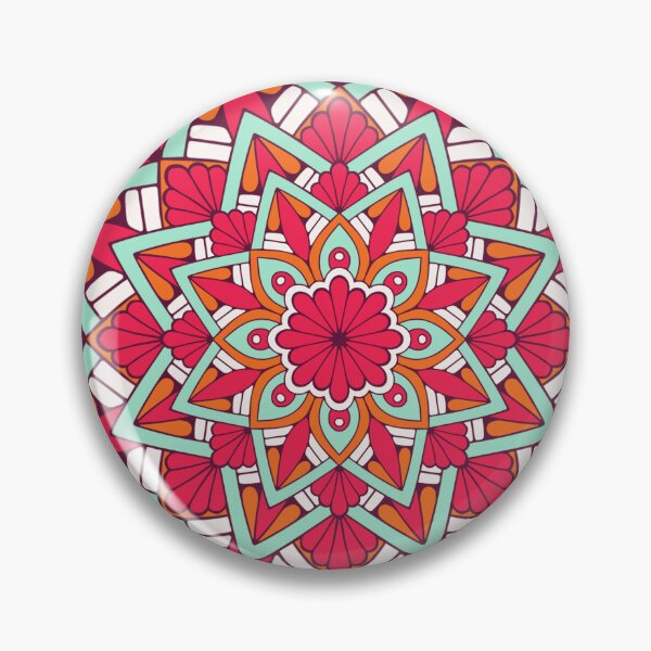 Item preview, red mandala buddhism designed and sold by obinsuma.