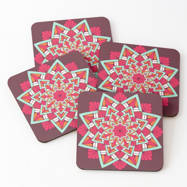 Item preview, red mandala buddhism designed and sold by obinsuma.