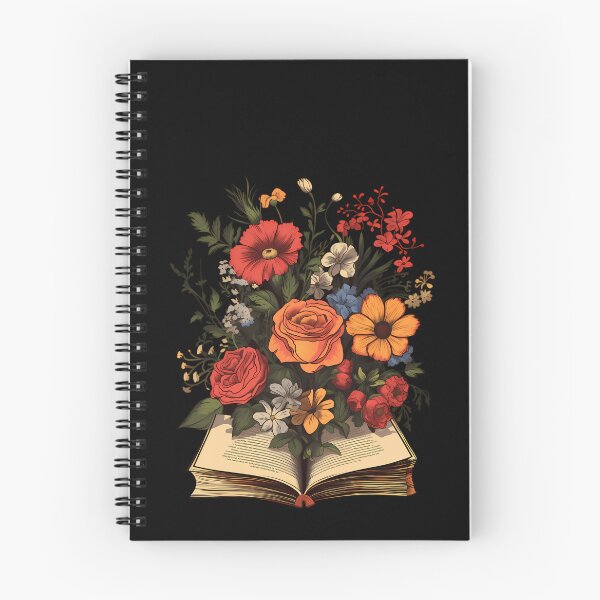 Item preview, Flores que crecen en las páginas de un libro designed and sold by RetroPrints.