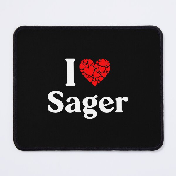 Item preview, Sager Heart - I Love Sager designed and sold by MiraclePitts.