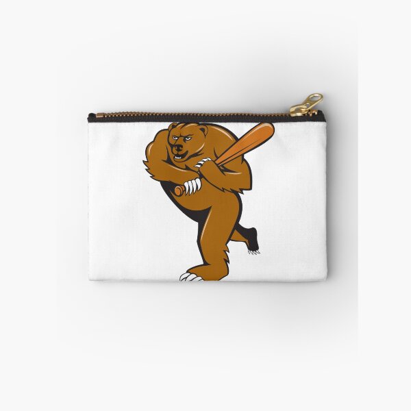 Item preview, Grizzly Bear Baseball Player Batting Cartoon designed and sold by patrimonio.