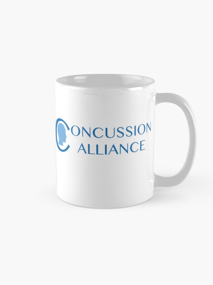 Thumbnail 5 of 6, Coffee Mug, concussion alliance blue logo designed and sold by ConcussionAlly.