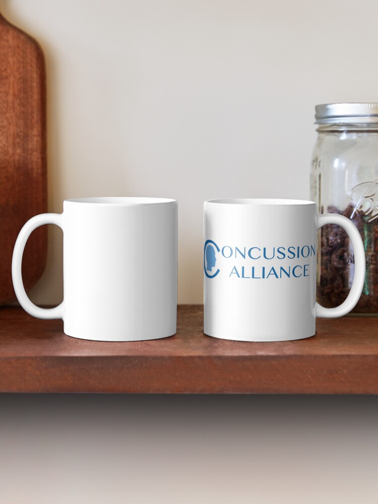 Thumbnail 2 of 6, Coffee Mug, concussion alliance blue logo designed and sold by ConcussionAlly.