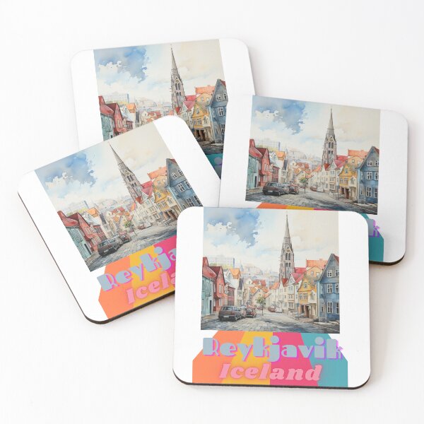 Item preview, Reykjavik a Beautiful Town.  designed and sold by Inkaput.