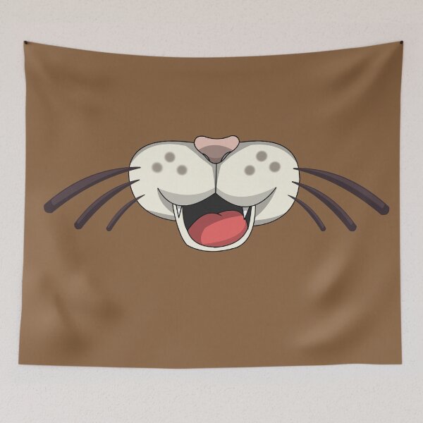 Item preview, cat muzzle - cat nose brown  designed and sold by ZiphGames.