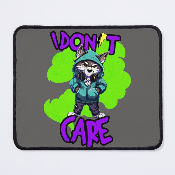 Item preview, I don't care wolf designed and sold by ONIX23.