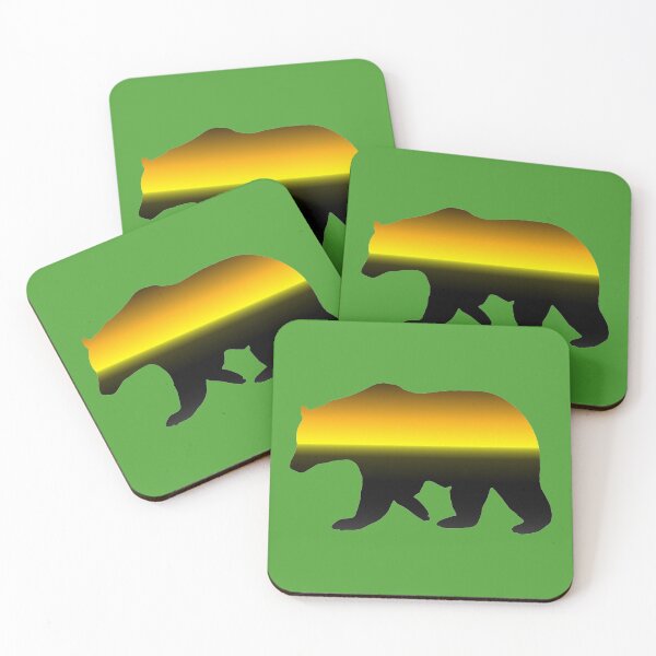 Item preview, Sunset bear (retro) designed and sold by Jeremy Crotty.