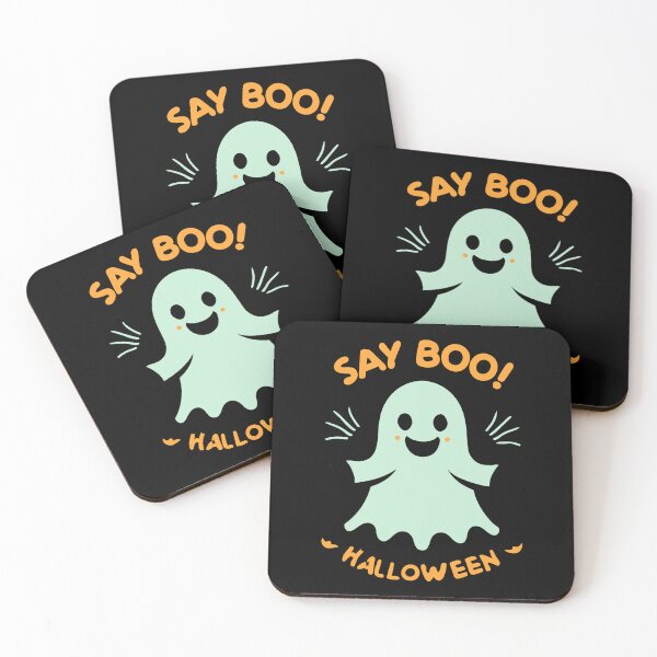 Item preview, SAY BOO HALLOWEEN designed and sold by SteadyRolling.