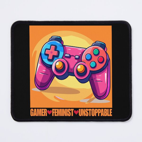 Item preview, Unstoppable female gamer designed and sold by SidTastic .