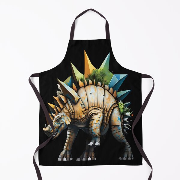 Item preview, Stegosaurus, a dinosaur distinguished by the row of plates running down its back designed and sold by MVDigitalArt.