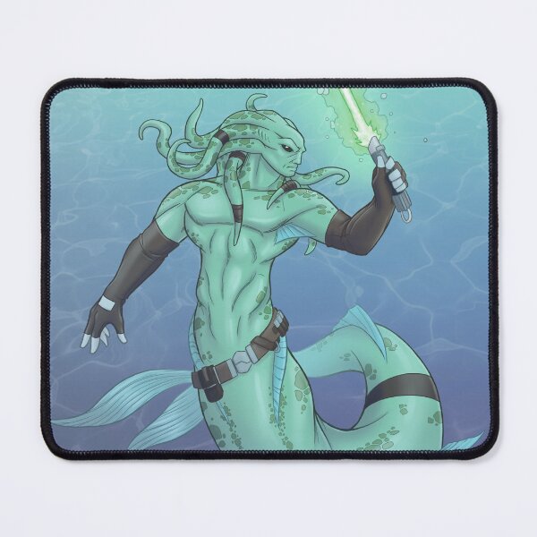 Item preview, Space Battle Merman designed and sold by Powers Art.