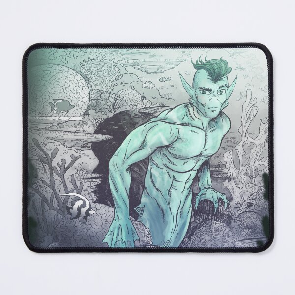 Item preview, Merman designed and sold by Powers Art.