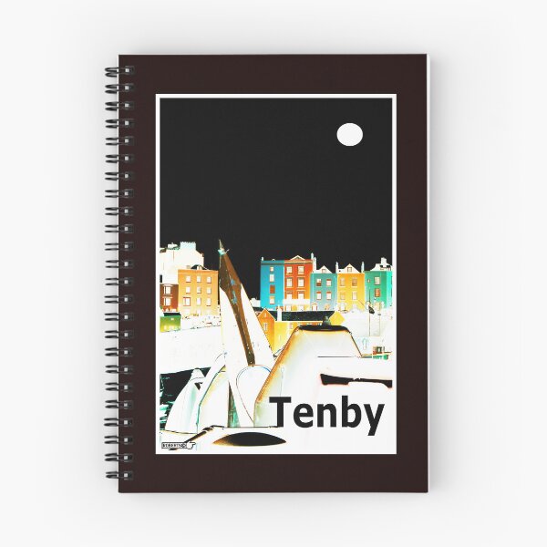 Item preview, Tenby Harbour At Night (2011) designed and sold by CussRoberts.