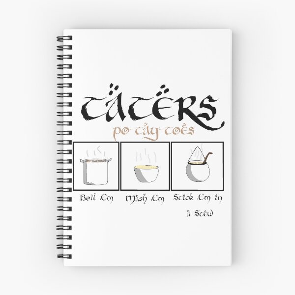 Item preview, Taters funny potatoes Samwise quote designed and sold by AveMariaArt.