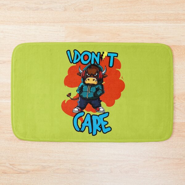 Item preview, I don't care bull designed and sold by ONIX23.