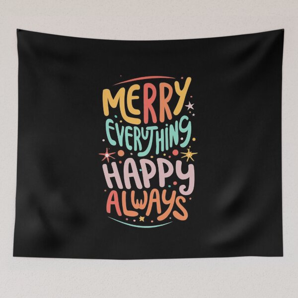 Item preview, Merry Everything, Happy Always designed and sold by vaggleTown.