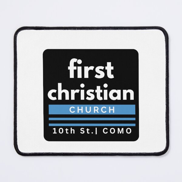 Item preview, First Christian Blue on Black designed and sold by TEndress.