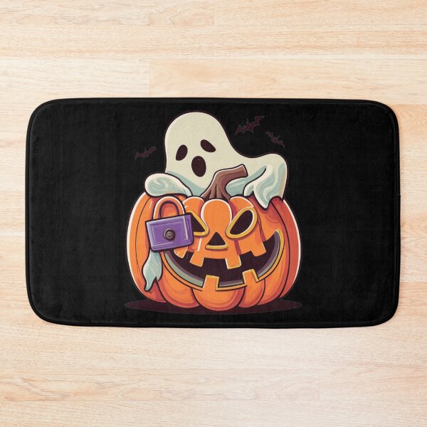 Item preview, Ghost & Pumpkin designed and sold by TrendyPalette.