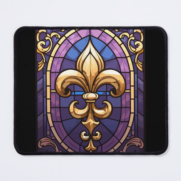 Item preview, Fleur de lis Stained Glass 3 designed and sold by muskitt.