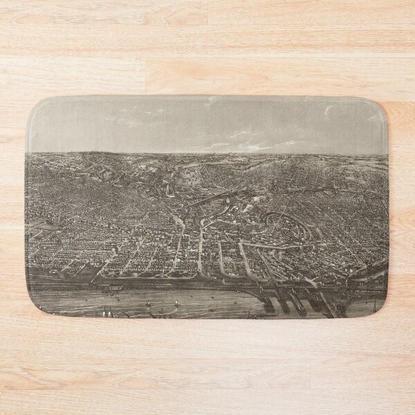 Item preview, Cleveland, Ohio (1887) designed and sold by allhistory.