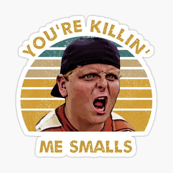 The Sandlot Play Ball Dodgers Vinyl Sticker Basketball 