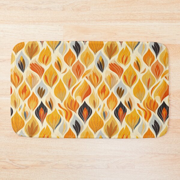 Item preview, Autumnal Retro Vibes: 70s Cotton-Inspired Design II designed and sold by obstinator.